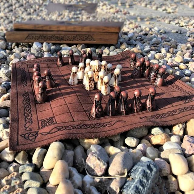 Hnefatafl-Conjunto de Xadrez Viking, Tradicional 2 Jogadores Estratégia  Jogo de Tabuleiro, Conjunto Tridimensional Xadrez - AliExpress