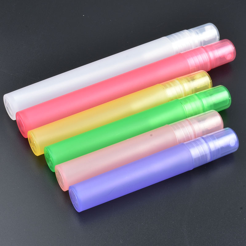 Best of 5pcs / lot 5 / 8 / 10 / 15ml Candy Color Empty Spray Bottle Plastic Perfume Bottles Travel Refillable Atomizer Cosmetic Containers Reviews & Tips