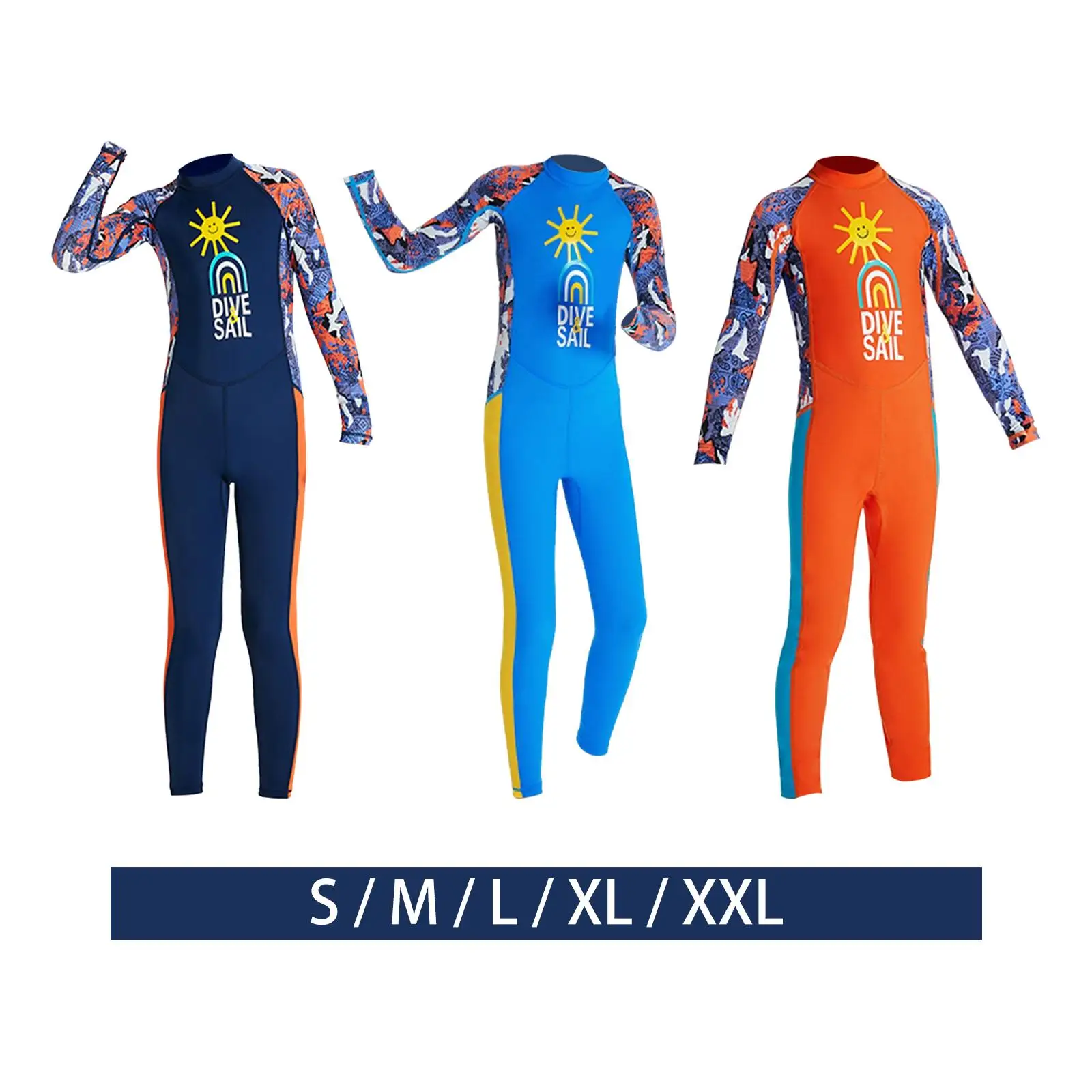 Kids Diving Swimsuits Swimming Costume for Sailing Kayak Swim