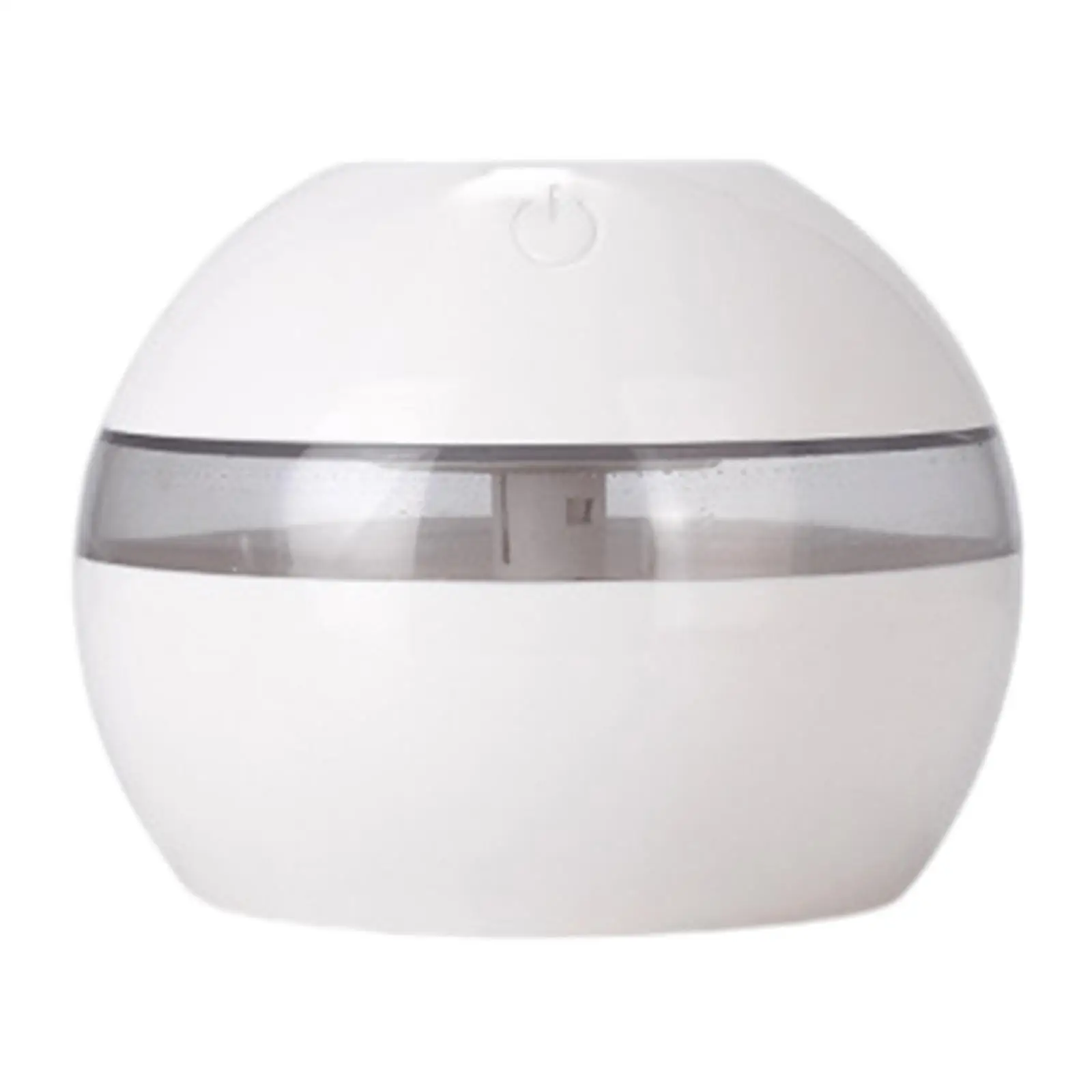 Household Humidifier with Mini Night Light Fan Spherical Portable 300ml USB Powered Tabletop Novelty for Indoor Use Bedroom Home