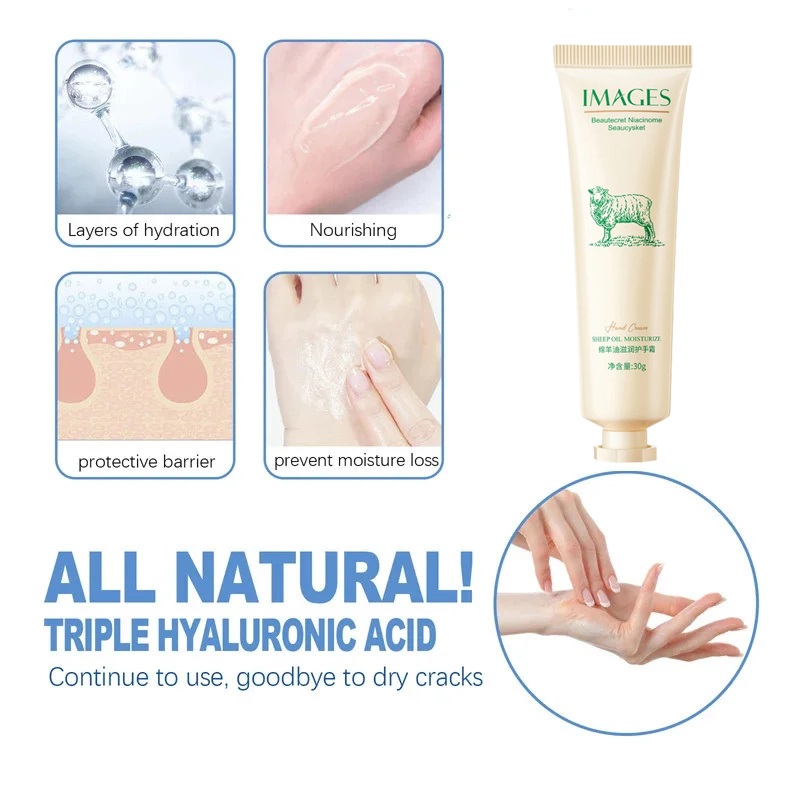 Best of Hyaluronic Acid Wrinkle Removal Hand Cream Whitening Moisturizing Nourish Exfoliating Calluses Anti Cracking Drying Repair Serum Reviews & Tips - Image 5