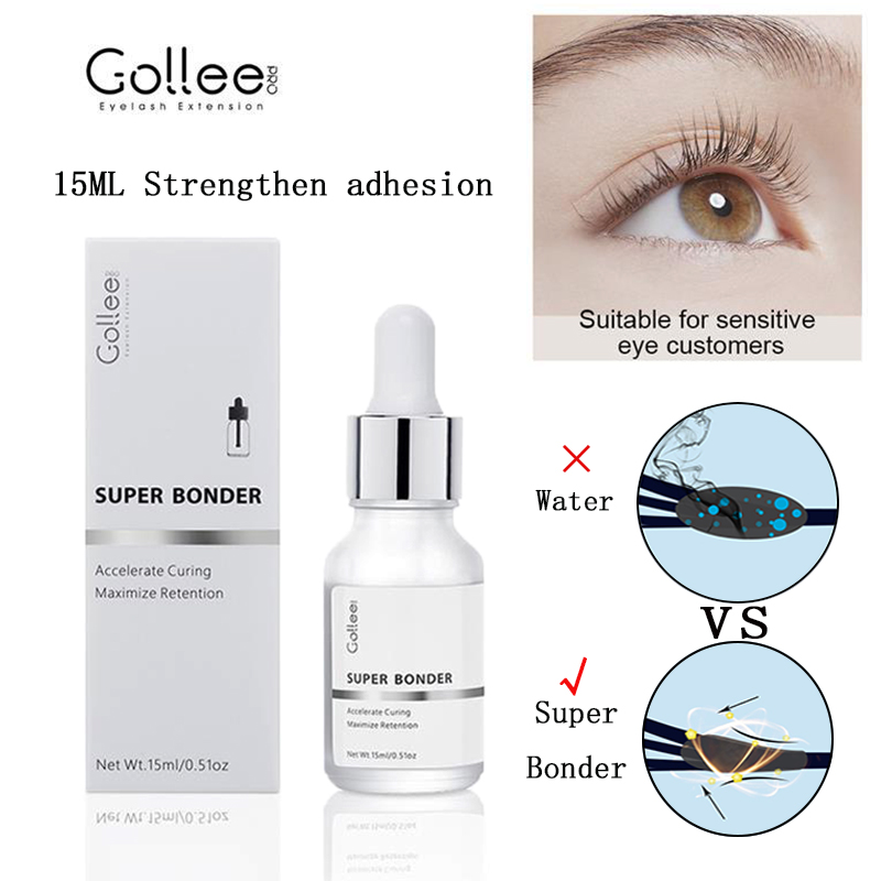 Best of Gollee Super Bonder After Extension Lashes For All Eyelash Extension Glue Super Bonder Fixing Agent Help Adhesive For Eyelashes Reviews & Tips