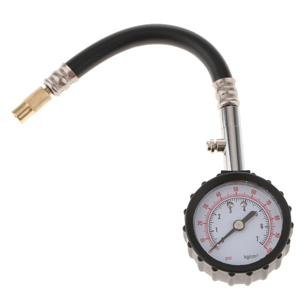 Tire Pressure  Tire Pressure  From 0 to 100 PSI with Air Outlet