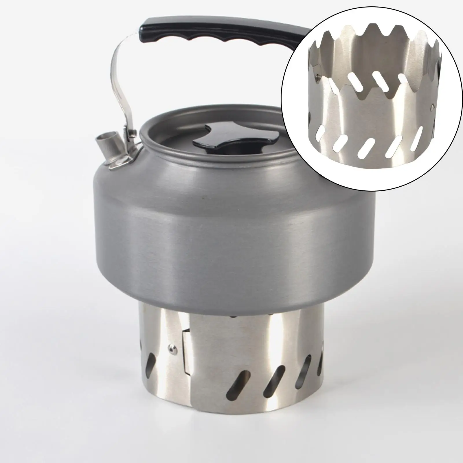Ultralight Alcohol Stove Rack Pot Stove Stand Stainless Steel for Outdoor