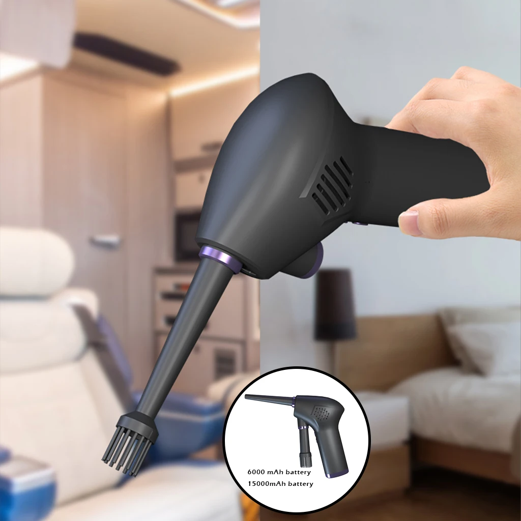 Portable Cordless Air Duster Electric Cleaner for Car Computer Keyboard