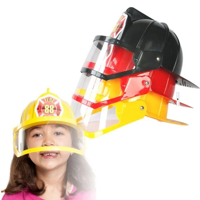 Chapeau pompier pour enfants, Costume pompier, casque pompier, accessoires  déguisement d'halloween, chapeaux fête - AliExpress