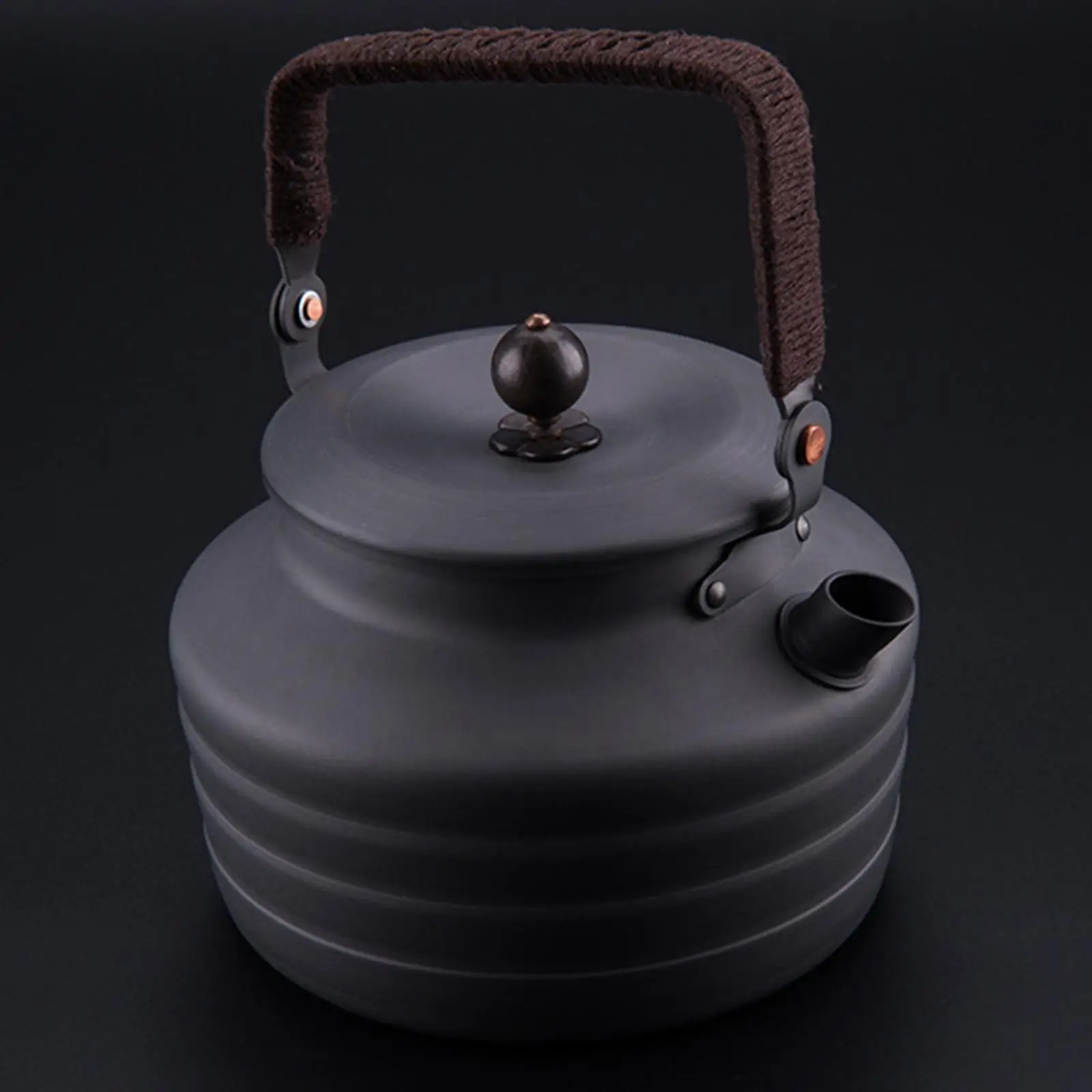 Outdoor Water Kettle Lightweight Hiking Picnic Tea Pot  Cookware