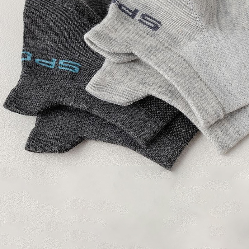 Title 10, Chaussettes de sport en coton pour hommes, 5 pa...