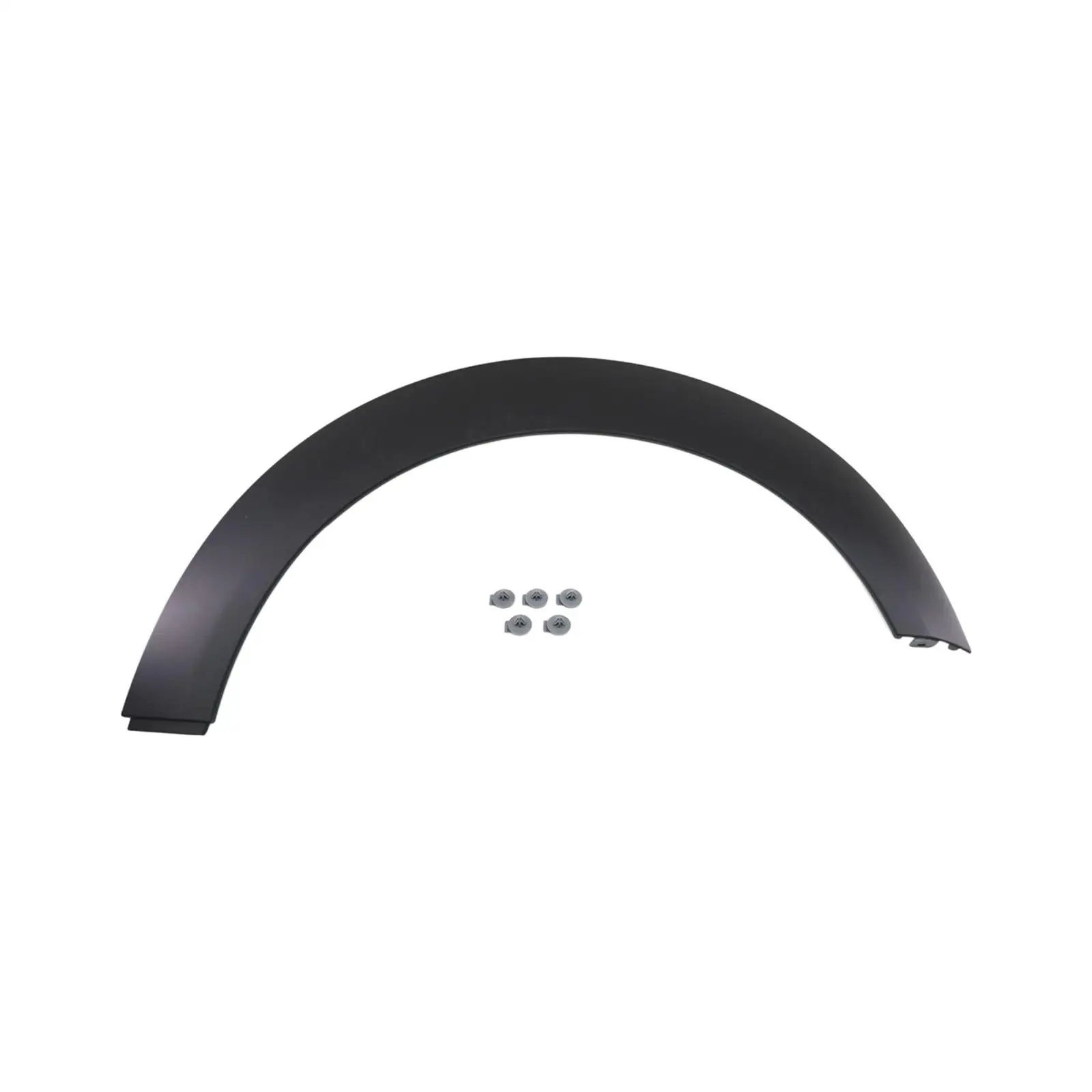 Vehicle Wheel Eyebrow Arch, Black Side Mudguard Mud Flaps Protector, for Mini R56 Durable Accessory