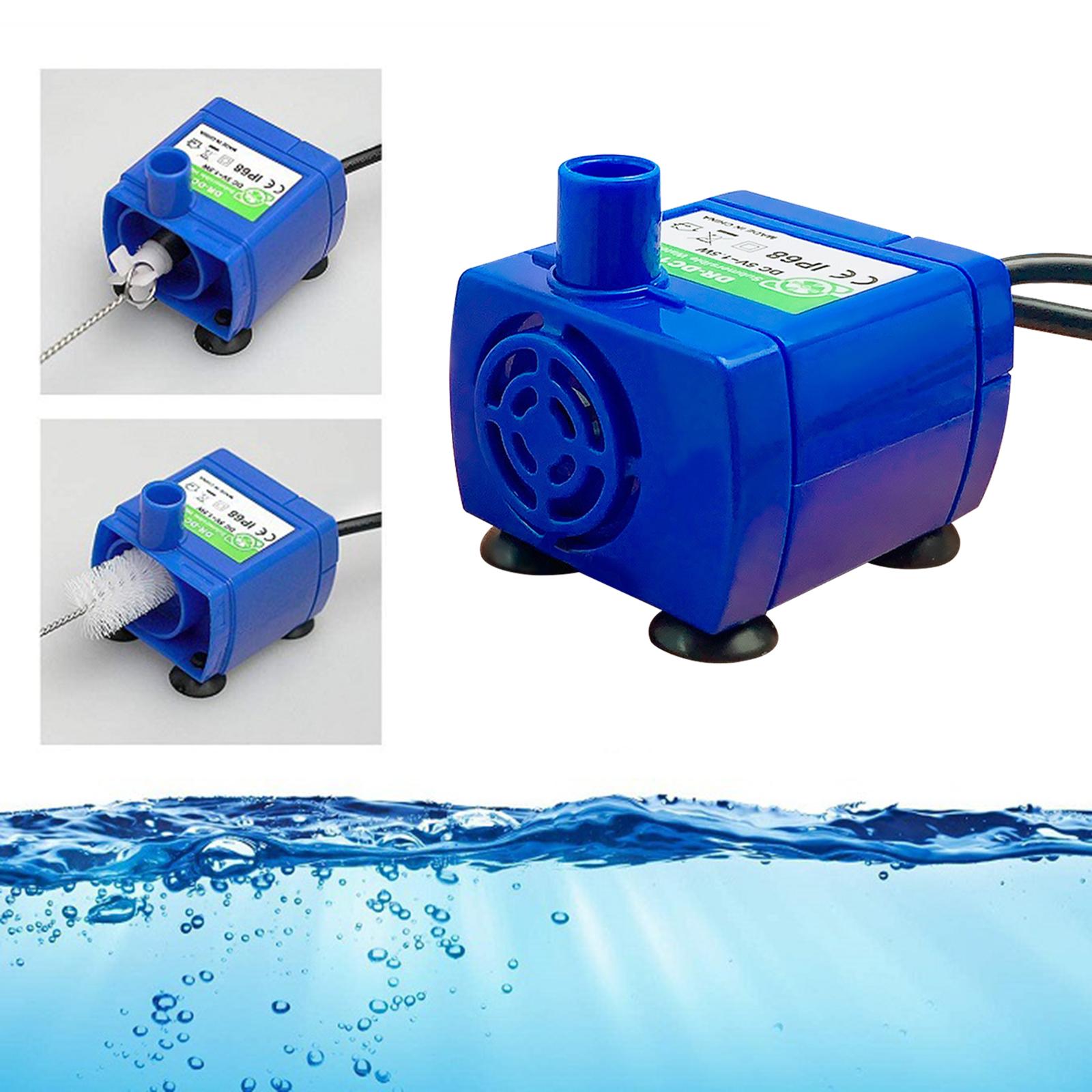  Water Fountain Pump USB Water Motor Upgraded Replacement for Round Fountain