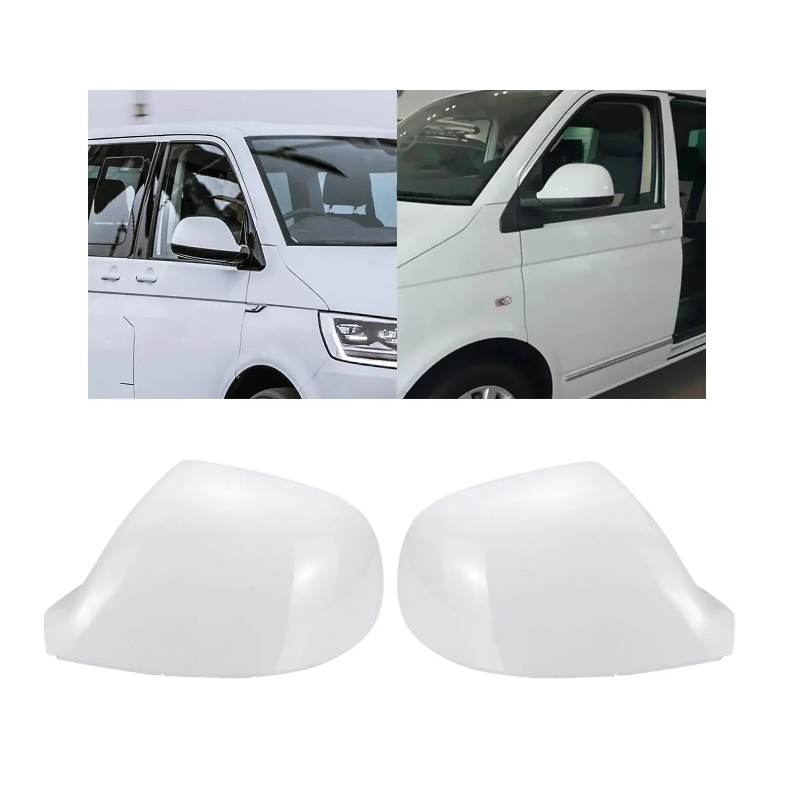 Side Wing Mirror Cover Cap for Transporter Easy to Install Accessory