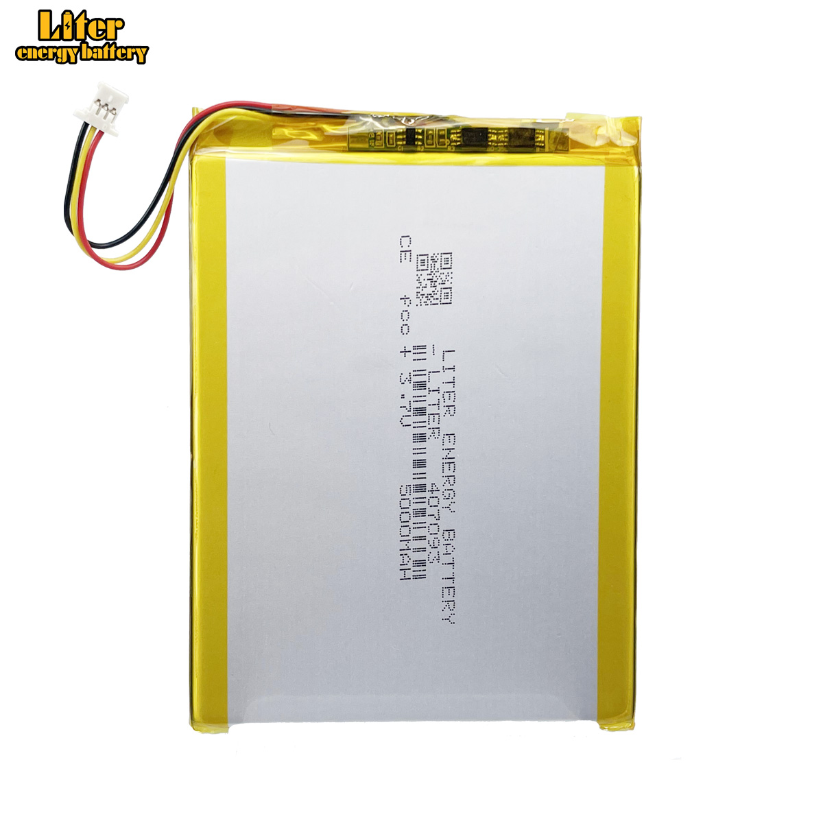 3-wires connector 407093 3.7V 5000mah polymer lithium ion battery Lipo  battery for tablet pc 7 inch MP3 MP4 GPS replace | AliExpress