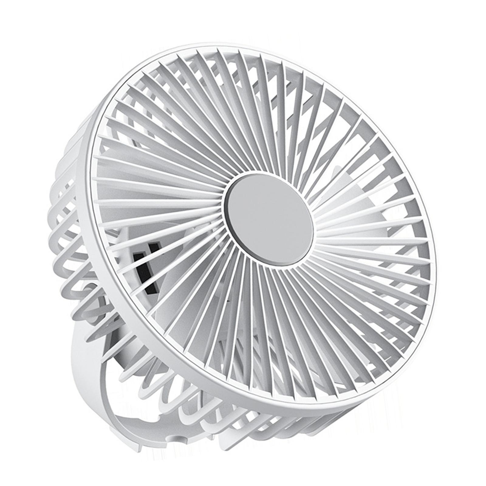 Personal Desk Fan Small Personal Desk Fan Portable Desktop Table Cooling Fan for Office Home Bedroom Notebook Laptop Car