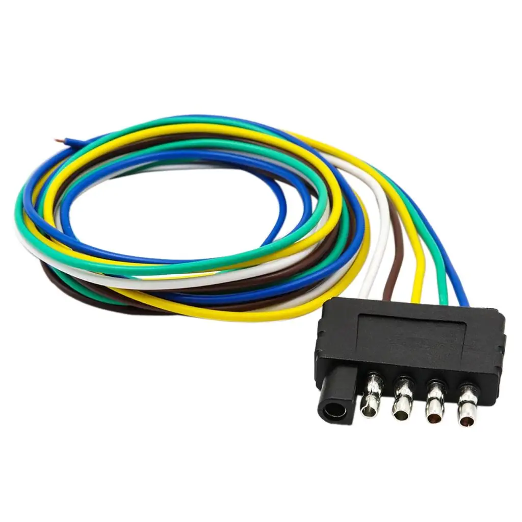 Trailer Light Plug Wiring Harness Connector with 36`` Extension Wire US