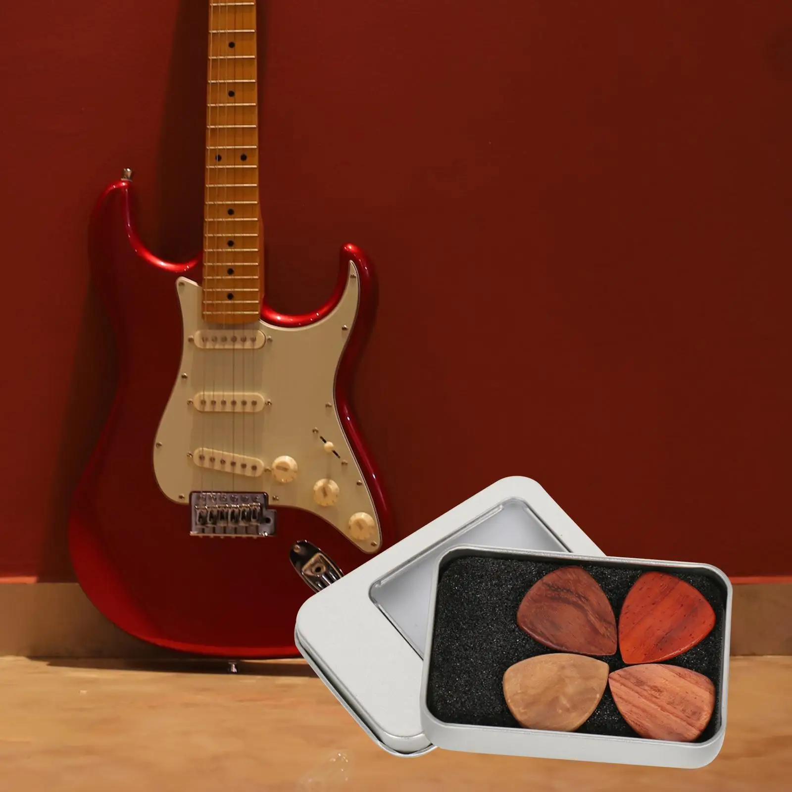 4x Guitar Pick Electric Guitar Finger Picks for Acoustic Guitar Accessories