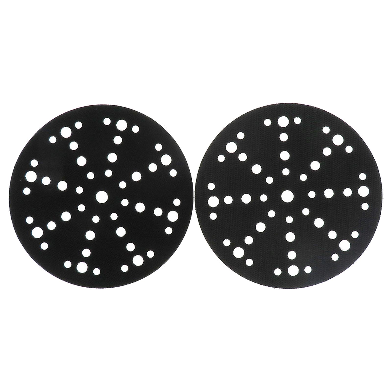 2x Polishing Sanding Pads 6Inches 48 Holes Sanding Disc Abrasive Power Tool Durable Cooling Sander Polisher Tool for Woodworking