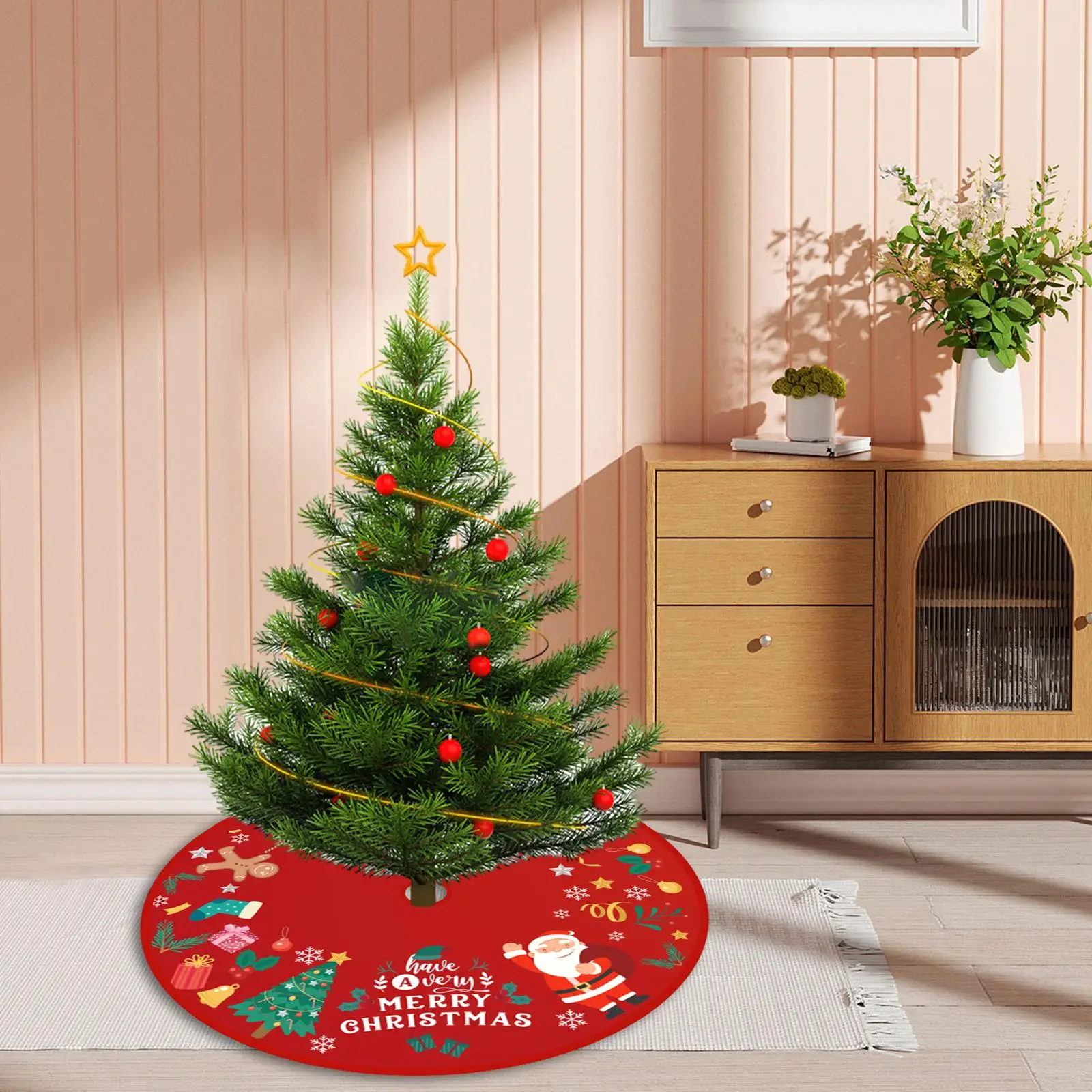 Christmas Tree Skirt Diameter 90cm Christmas Decoration Christmas Supplies Xmas