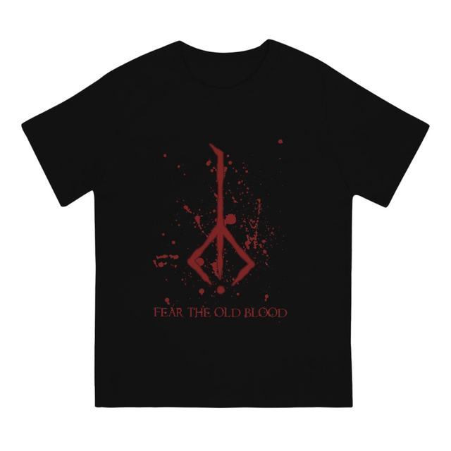 Fear the Old offers Blood Bloodborne Game Inspired Graphic Black Unisex T Shirt