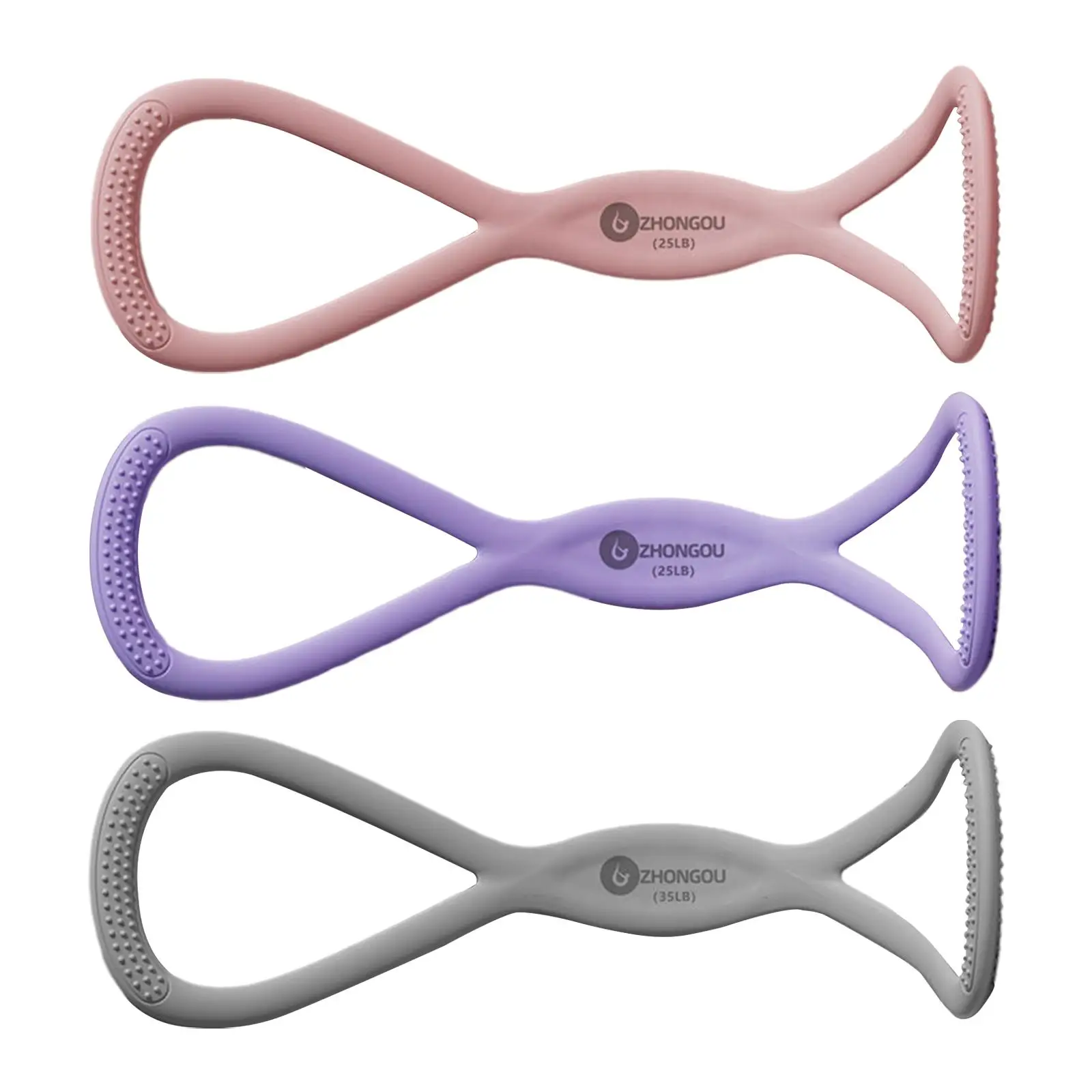8 Shaped Resistance Band Yoga Exercise Band for Trainer Stretching Home Gym