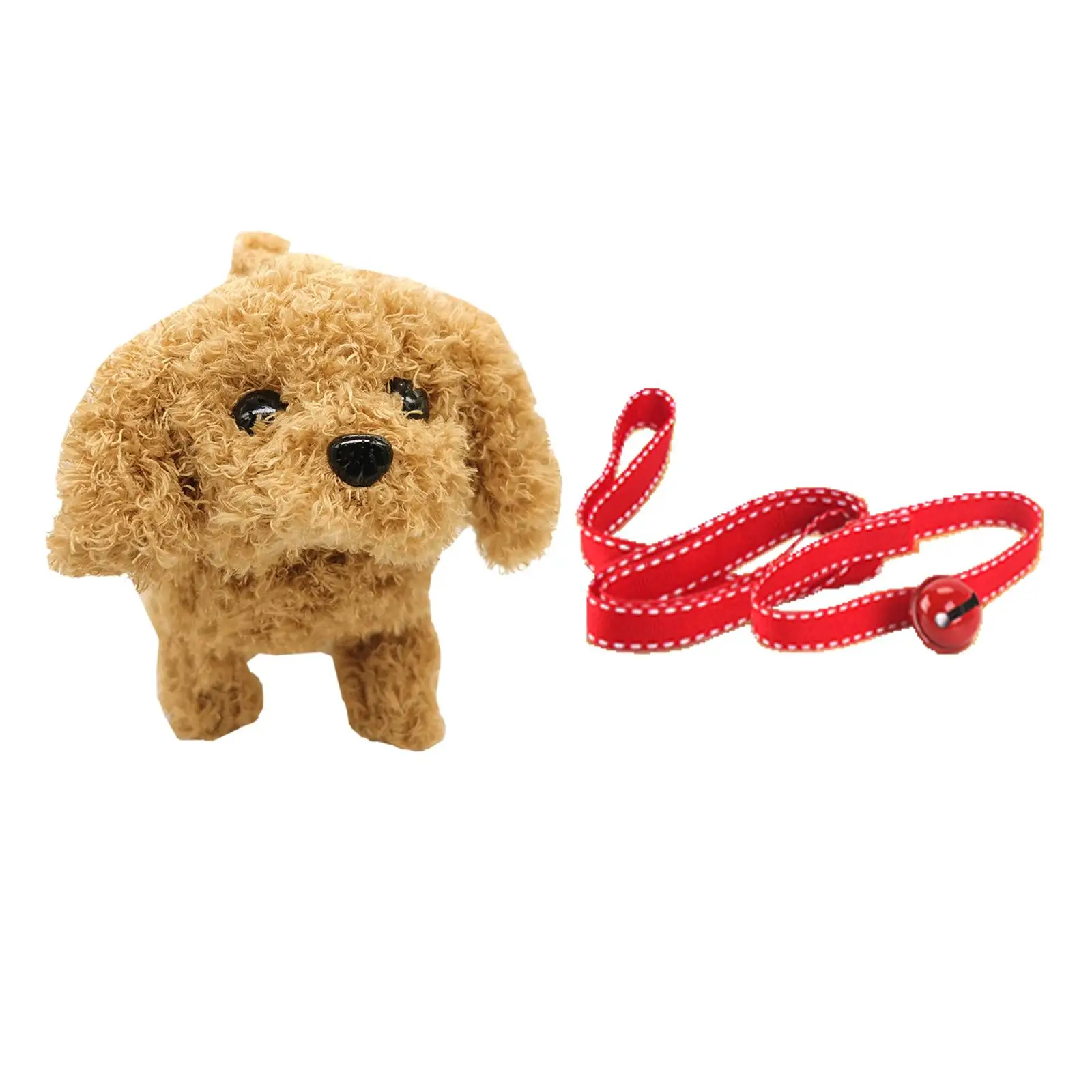 Toy Walking Barking Funny Realistic Electronic Plush Dog for Kids Girls Boys