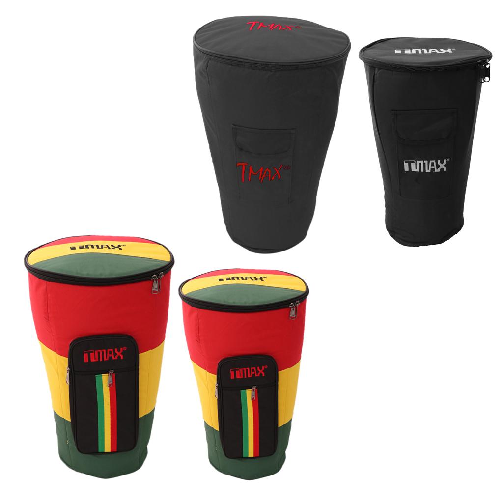 10/12'' African Drum Djembe Carry Case Waterproof Shockproof Bag Backpack