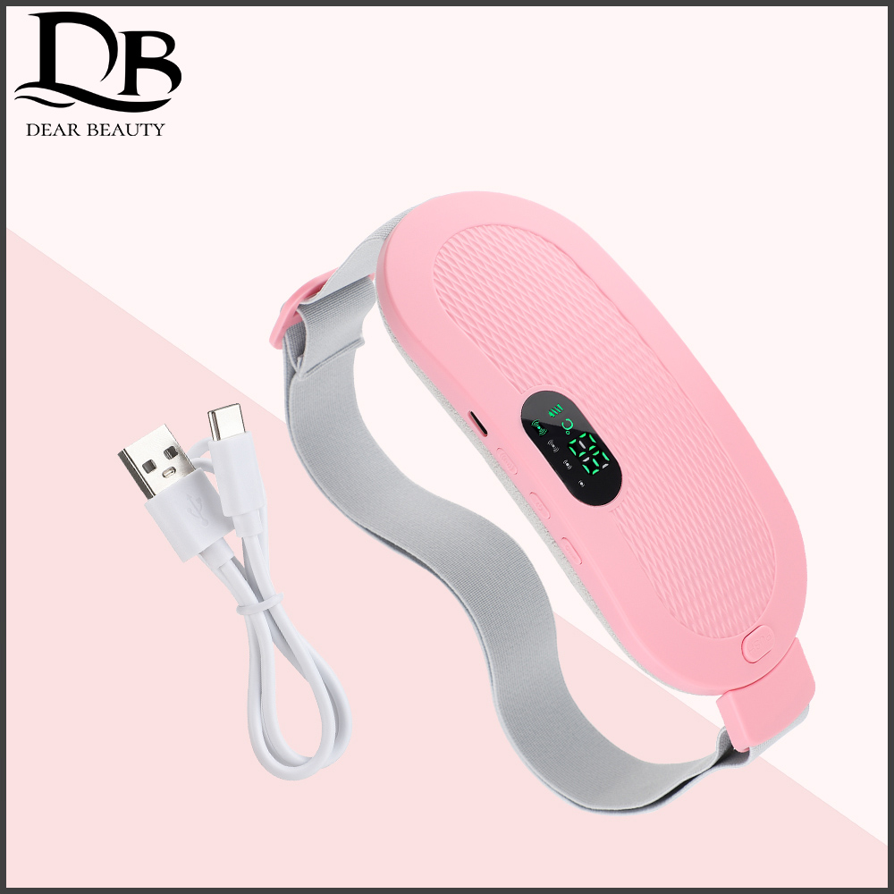 Best of 5 Levels Uterine Warm Belt Multi-functional Artifact Hot Compress Vibration Massage Abdomen And Waist USB Charging Reviews & Tips