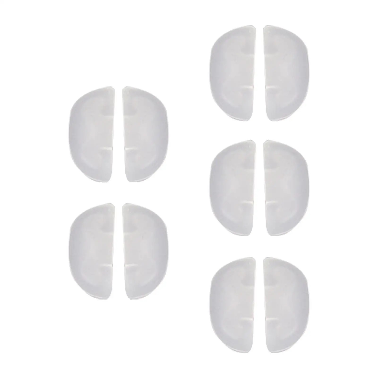 10x Children Eyeglass Nose Pads Replacement Contoured Soft for Sunglasses