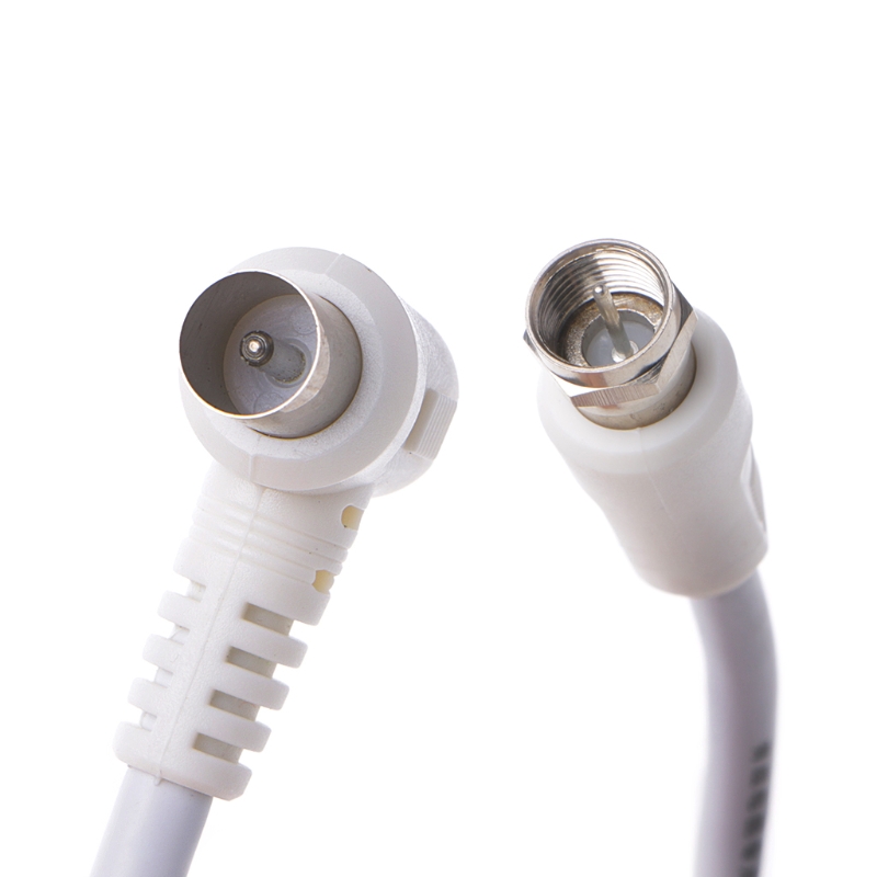 573a 9,5mm weiß 90 Grad Stecker auf f Typ Stecker Koaxial-TV-Satelliten antennen kabel – Detail 6