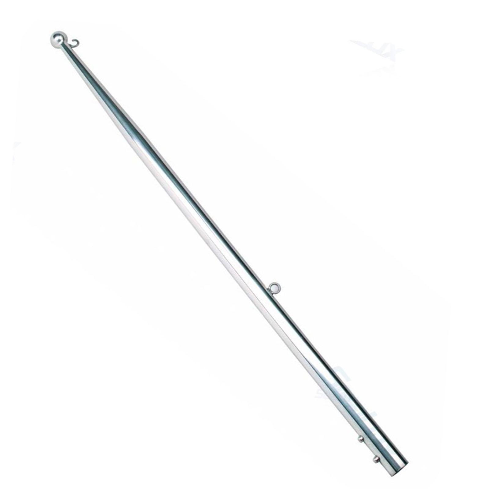 Flag Pole 304 Stainless steel for Sailing Boat Yachting Thanksgiving