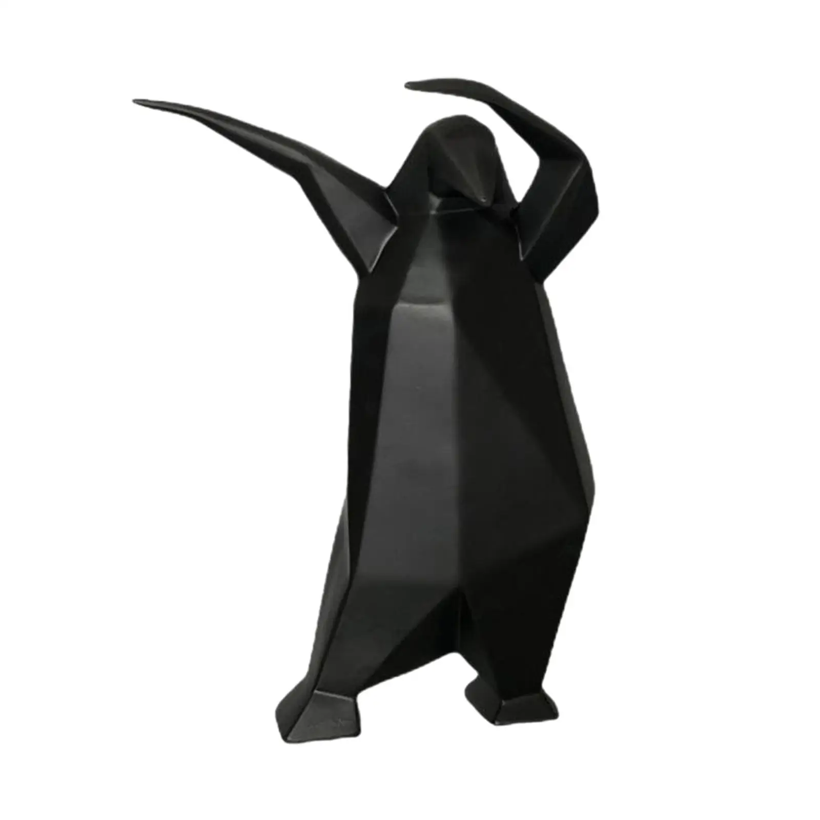 Penguin Sculpture Animal Figurine for Cabinets Living Room Cabinets Shelf