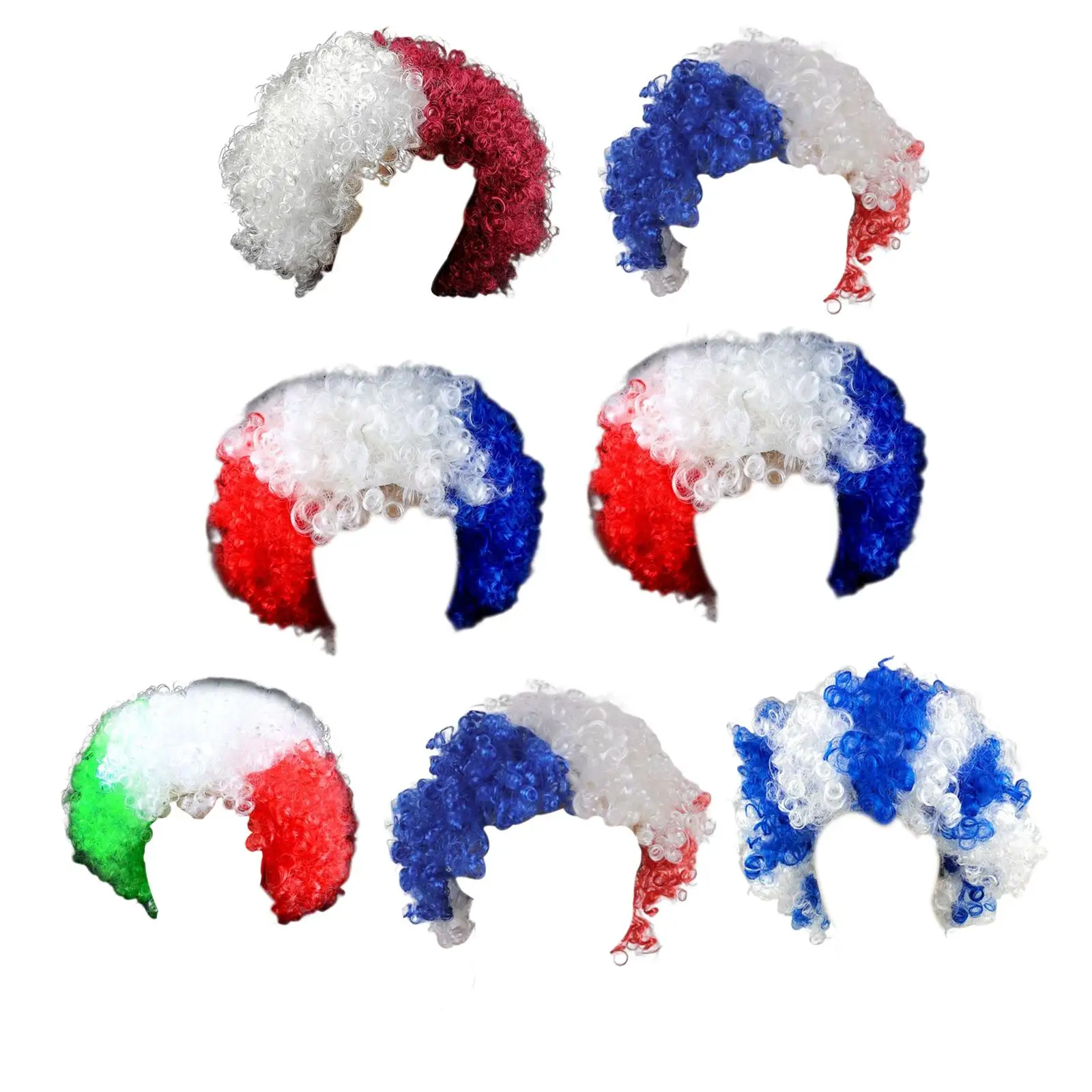 Color Headwear Atmosphere Unisex Headdress Head Cover for KTV Festival Props Fan Supplies Carnival