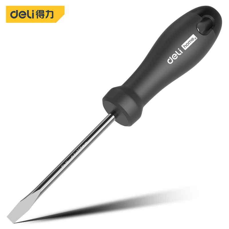 Deli 3-6mm Schlitzschraubendreher PH0 PH1 PH2 Kreuzschlitzschraubendreher Schwarzer Griff Magnetischer Schraubendreher für die Reparatur von Heimhandwerkzeugen – Detail 5