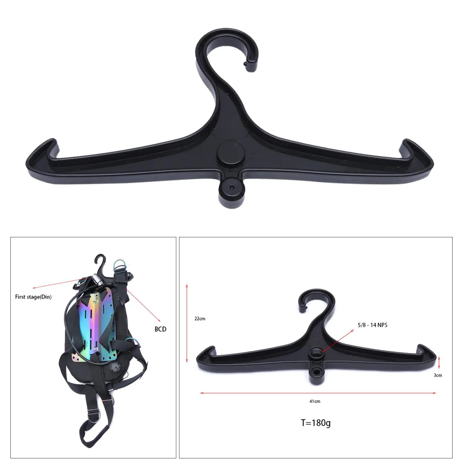 Multi-use BCD Drysuit Hanger BC Boots Fast Drying Draining Accessories