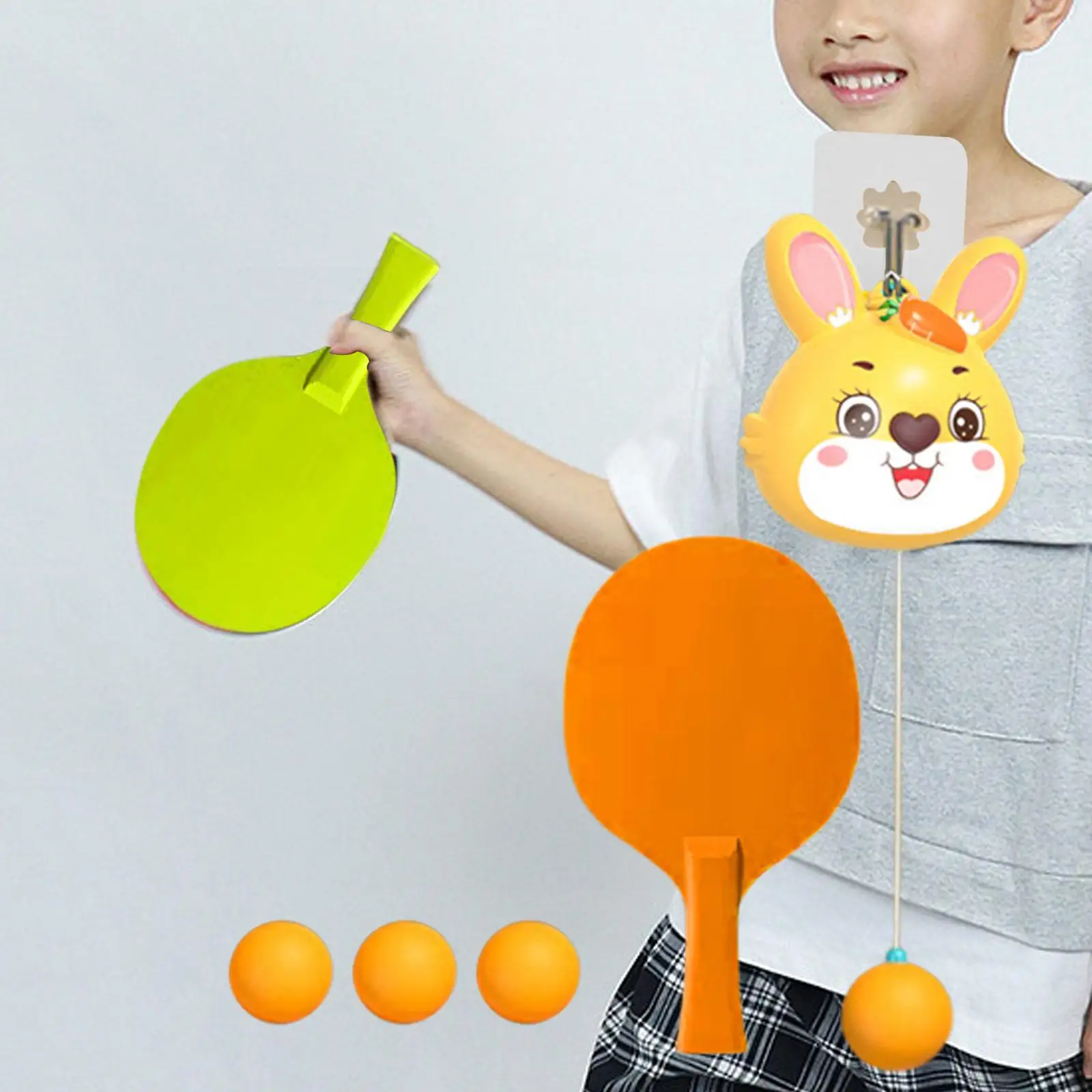Indoor Hanging Table Tennis Self-Training Parent-Child Toy Ping Pong Trainer for