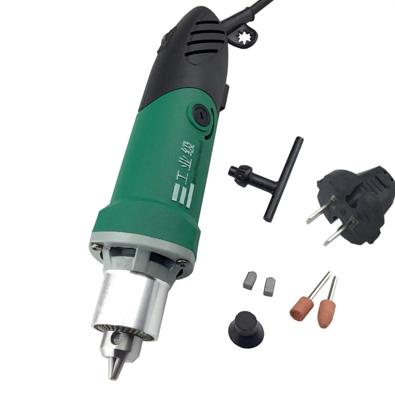 Handheld Electric Drill  Engraver  Rotary Variable 6  Grinding Bits for Jade Polishing, Engraving, DIY , Sanding