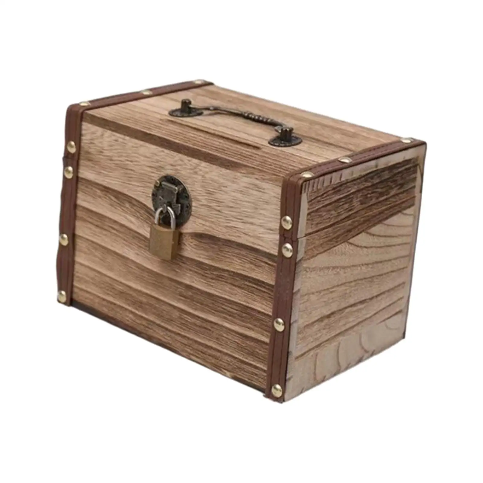 Piggy Bank Money Box Retro Style Multipurpose Decorative Container Case