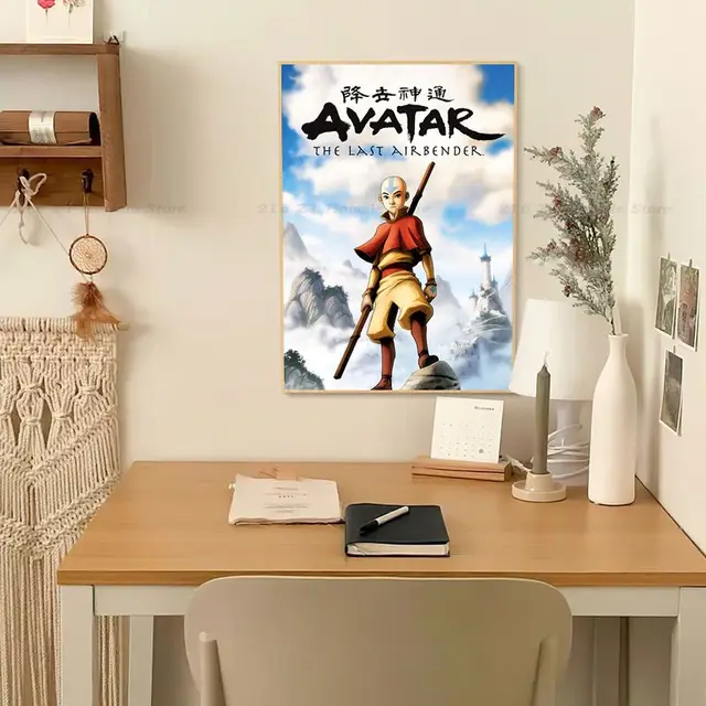 Avatar The Last Airbender Classic Anime Poster HD Quality Wall Art ...