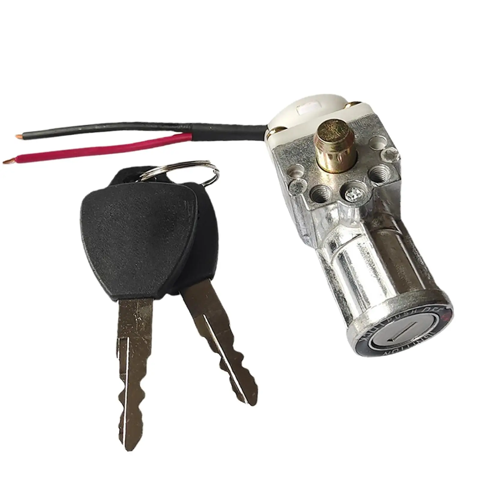 Battery Casing Lock Waterproof Ignition Switch for Tricycle Electric Bike