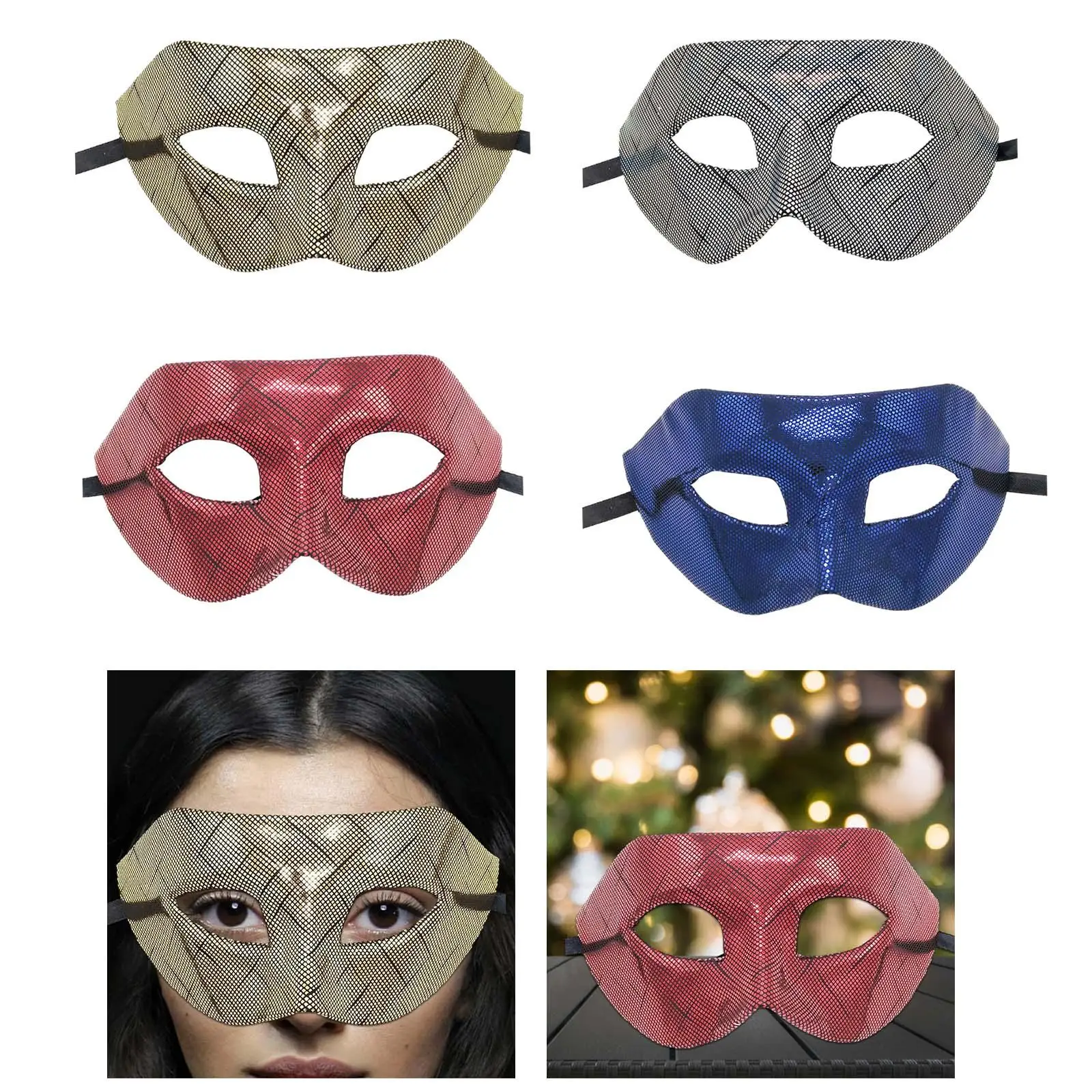 Masquerade Mask Cosplay Props for Fancy Dress Stage Performance Halloween