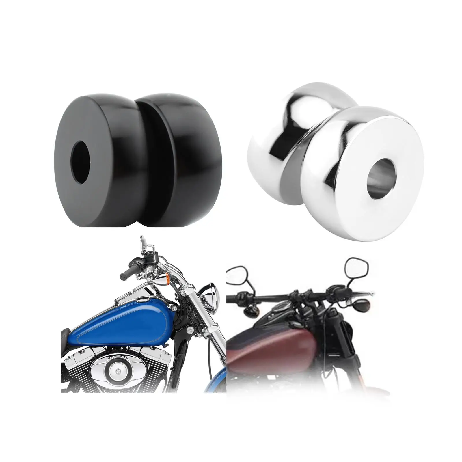 2Pcs Motorcycle Handlebar Risers for Fxdl
