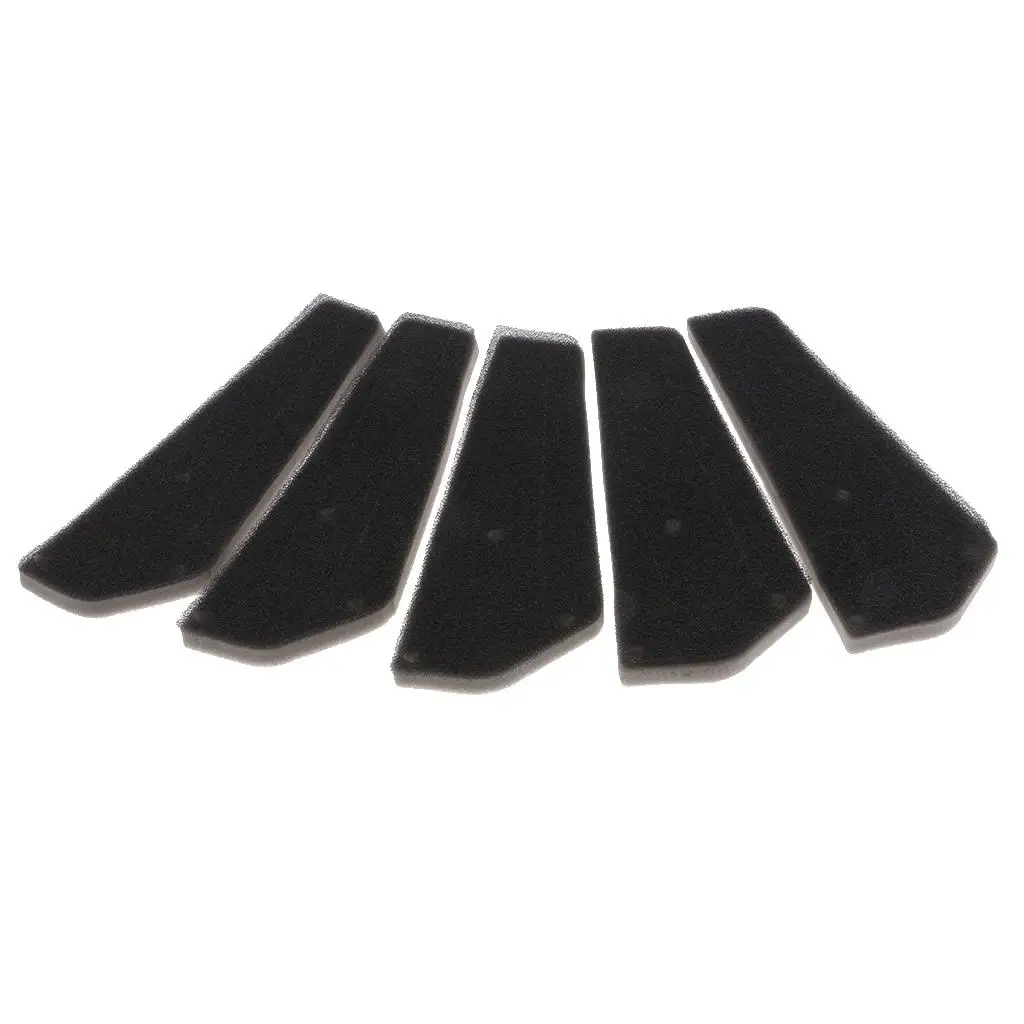 5 piece air filter foam sponge for GY6 50cc 80cc moped scooter dirt bike