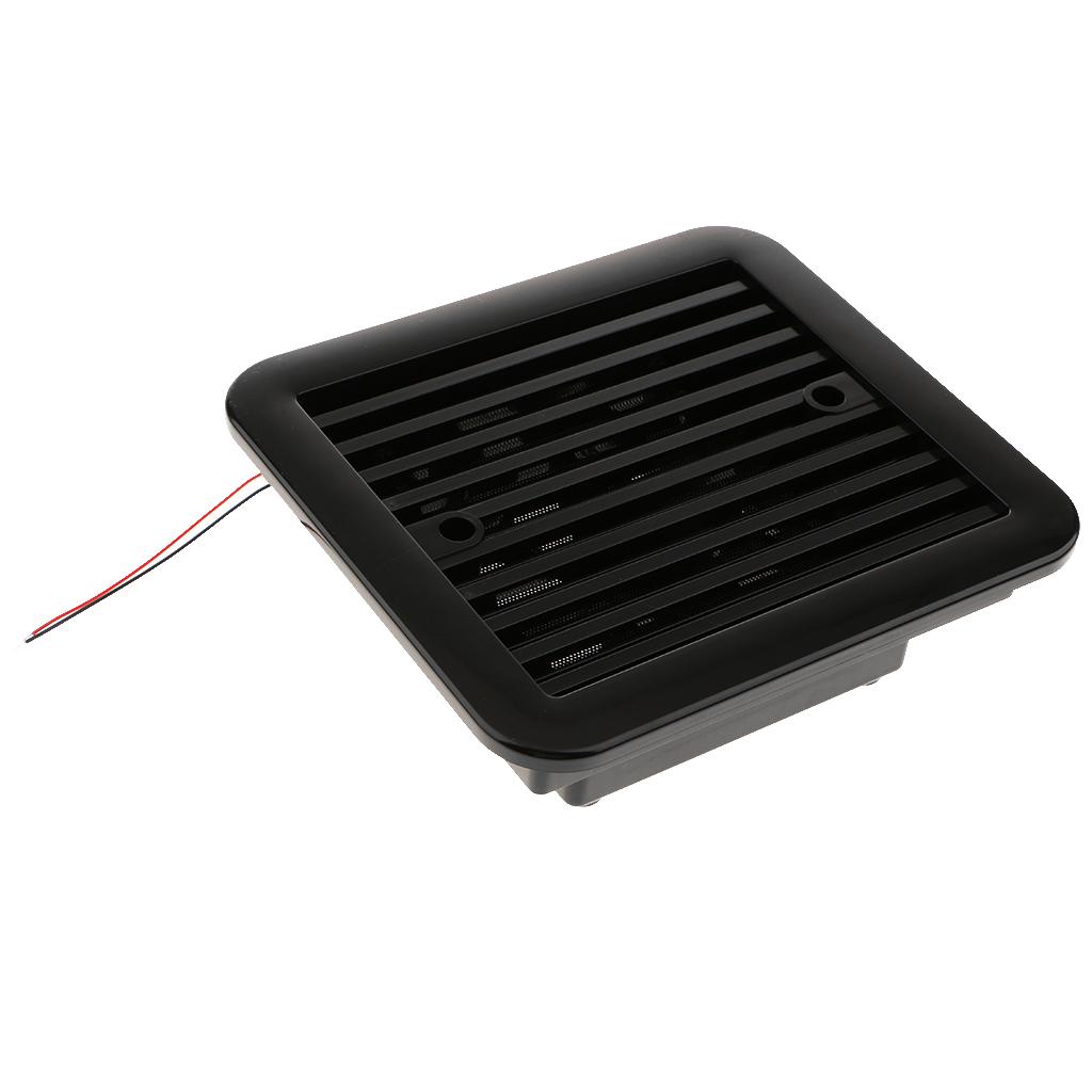 RV   Vents, Easy Installation and Cleaning, Installation Hardware Included - Black