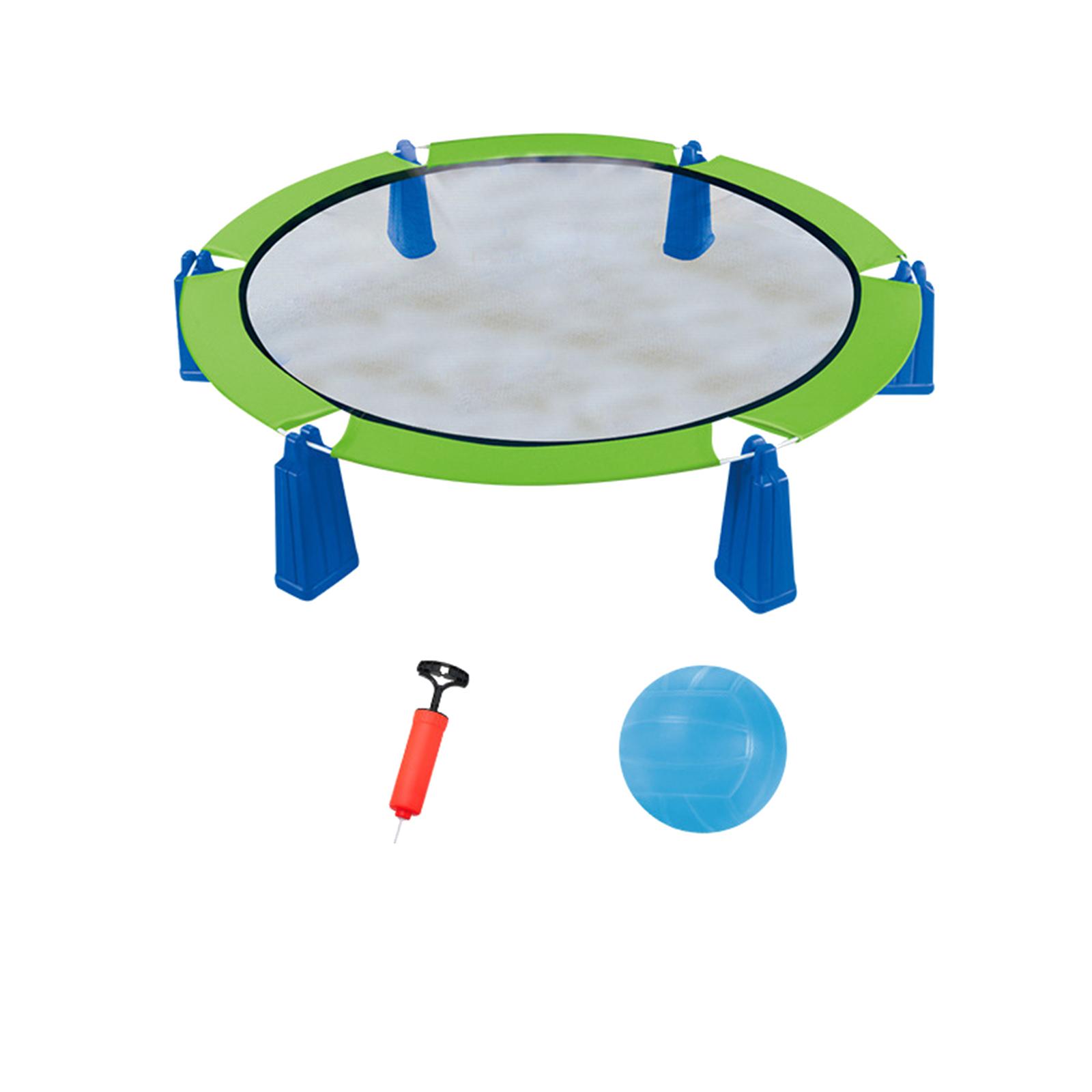 Outdoor Beach Ball with Ball Net Bouncing Ball Team Sports for Beach Lawn