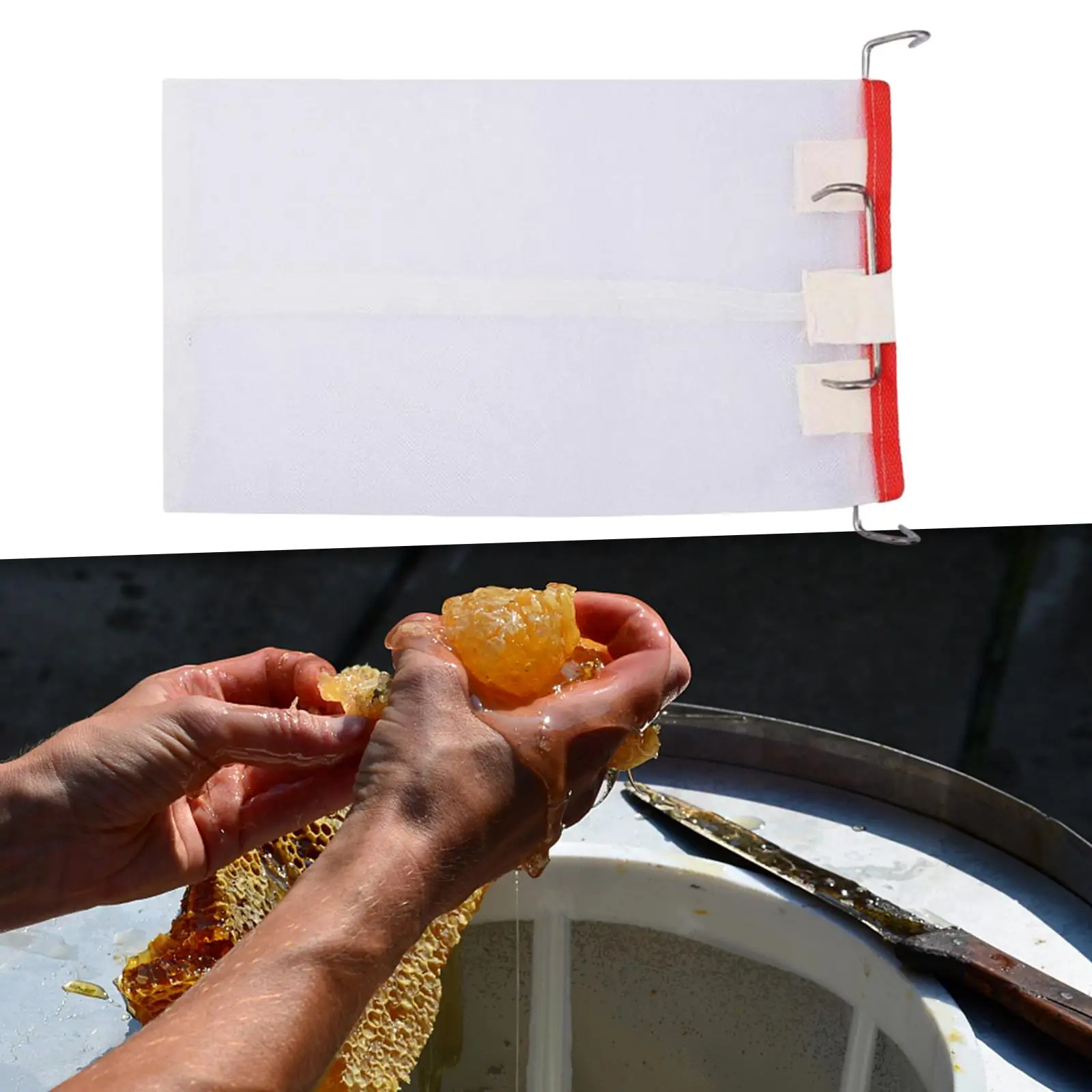  Filter Bag, Food Fondant Filter  Bags Strainer for Apiculture