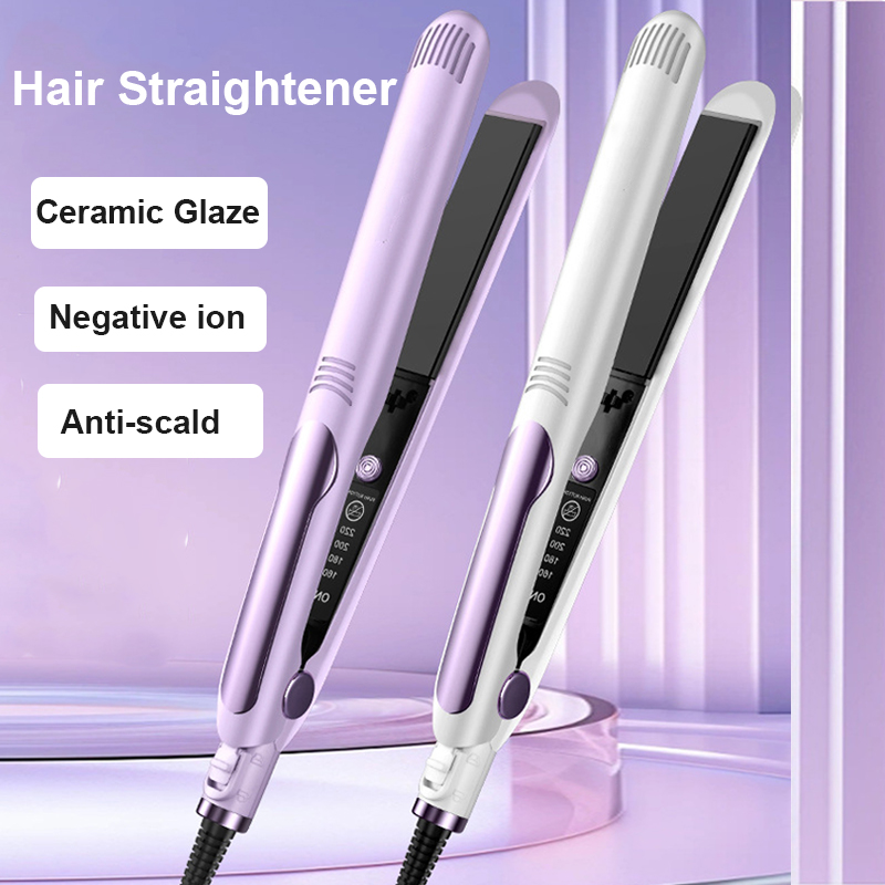 Best of 26MM Negative Ion Hair Straightener Twist Straightening Curling Iron Pro Anti-scald Ceramic Glaze Fast Heating Styling Flat Iron Reviews & Tips