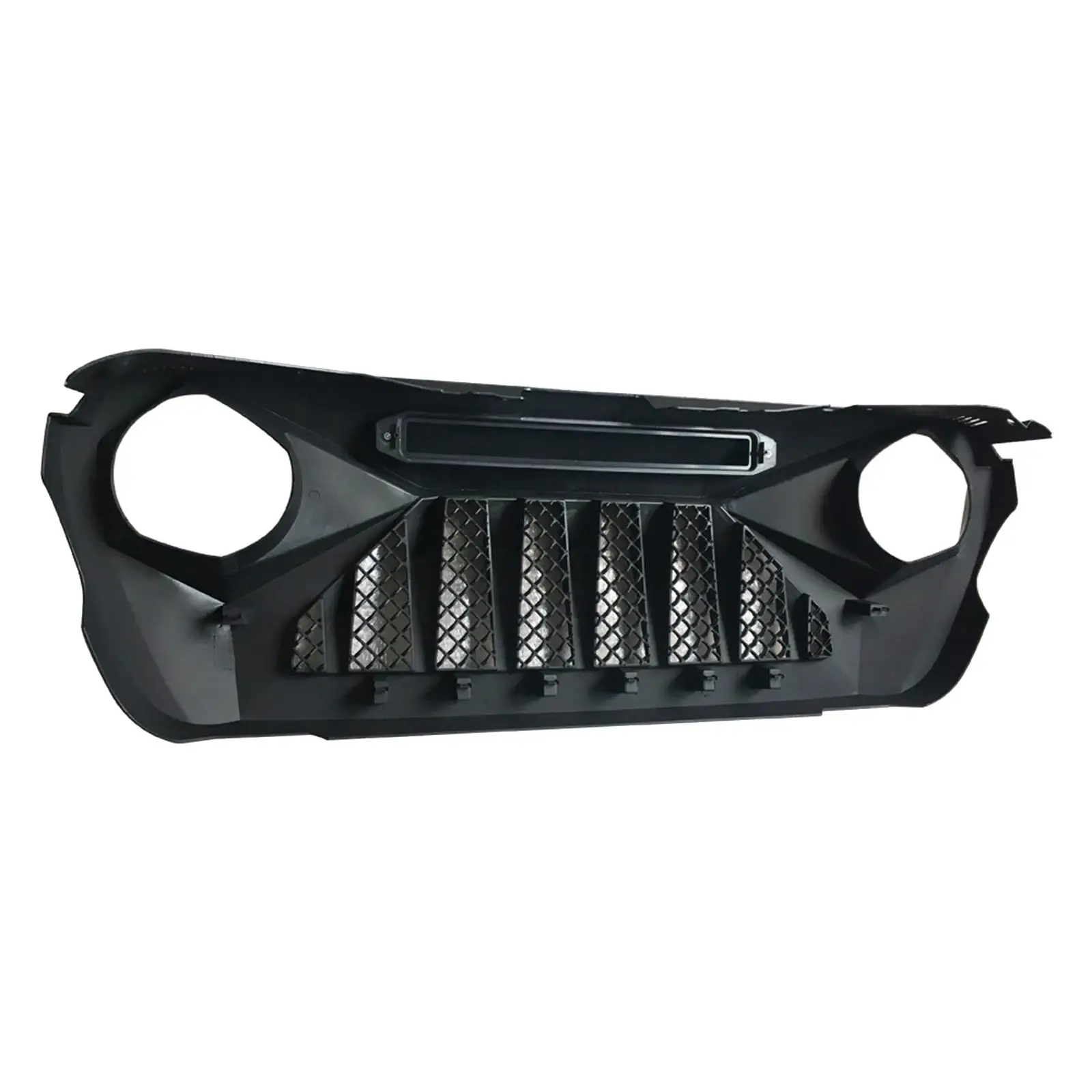 Front Grille Grill, High Quality, Decoration Black Directly Replace Easy Installation for JL Auto Accessories