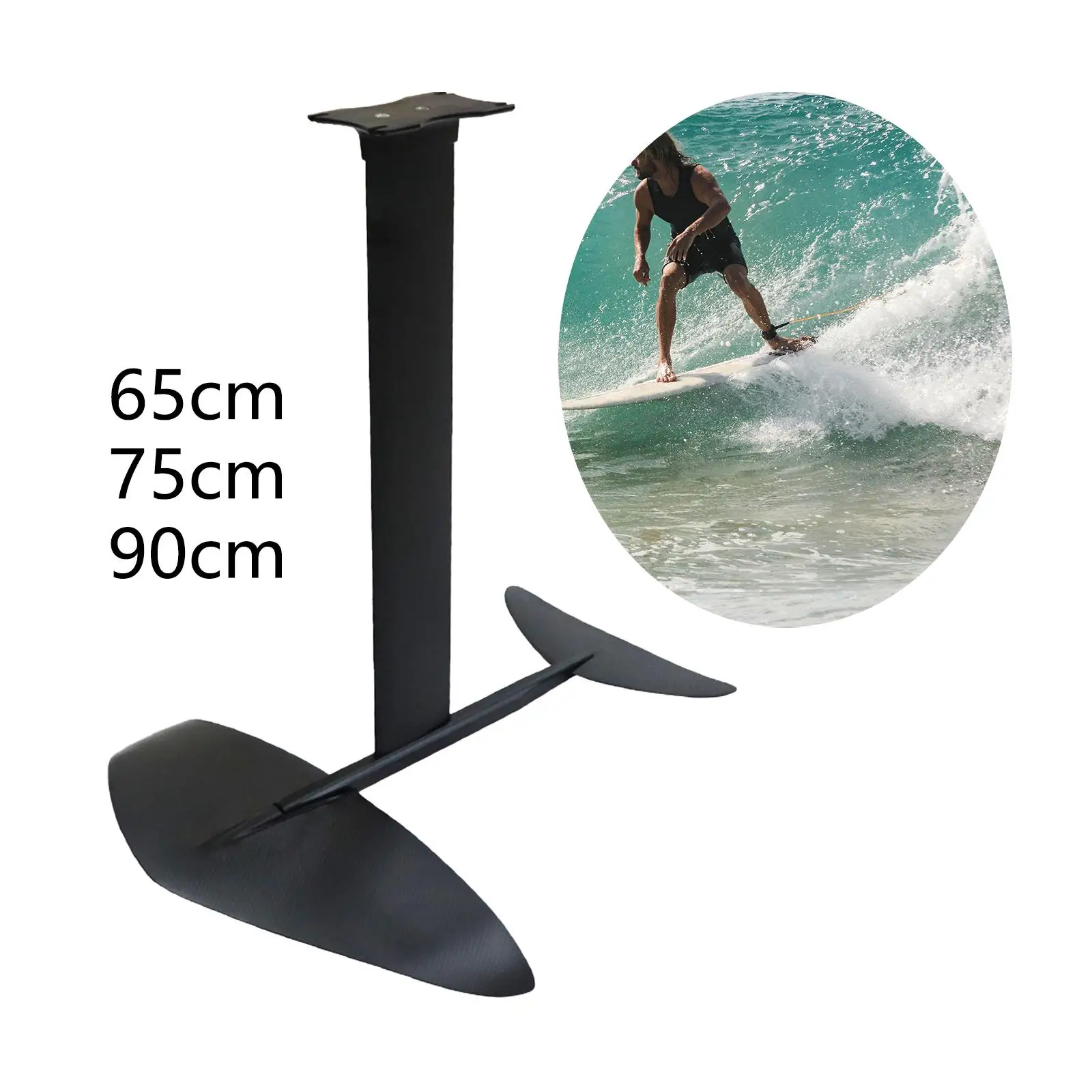 Surfboard Hydrofoil Strong for Outdoor Water Toy Surfing Lovers Paddle Board