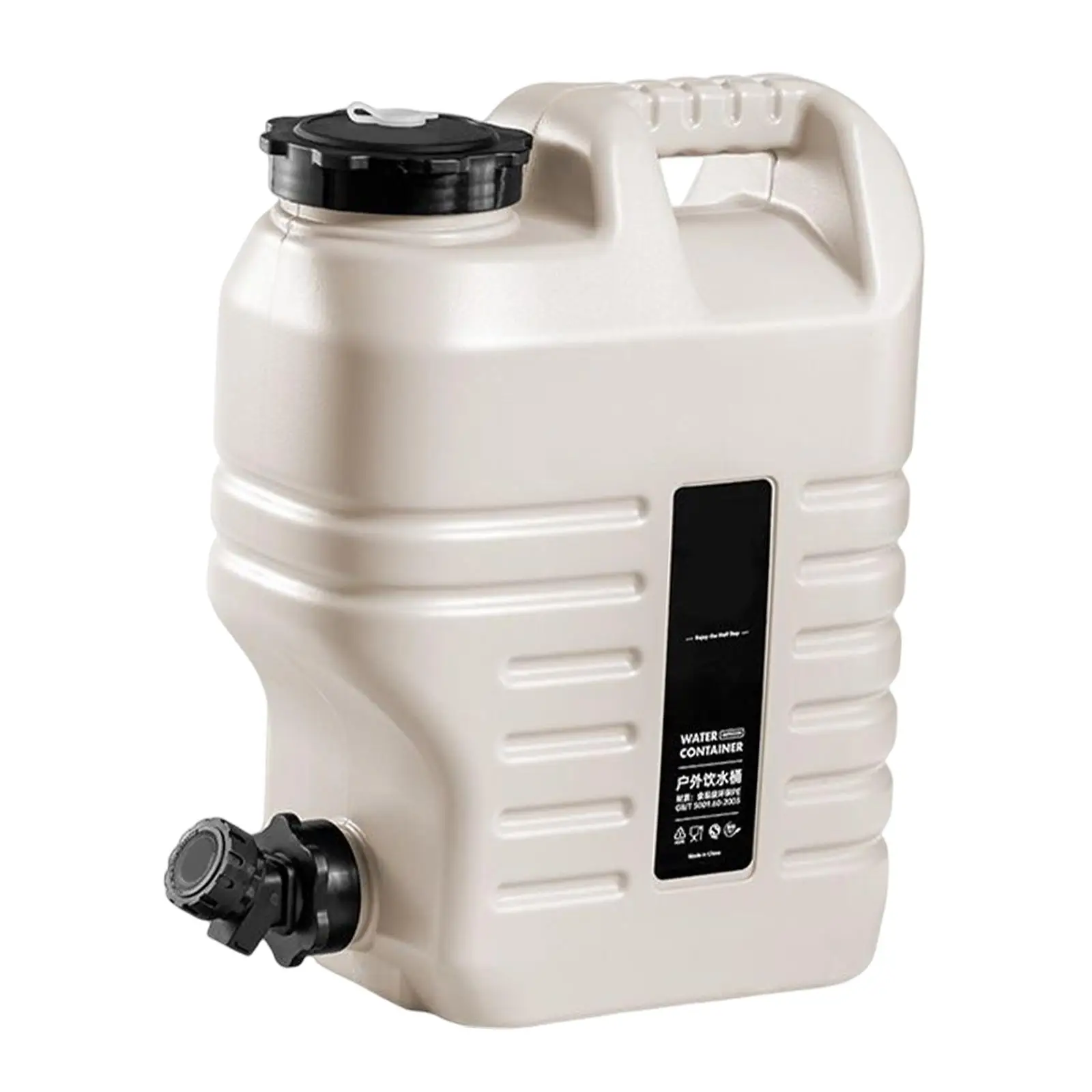 Water Container with Faucet Drink Dispenser Water Storage Tank for Picnic