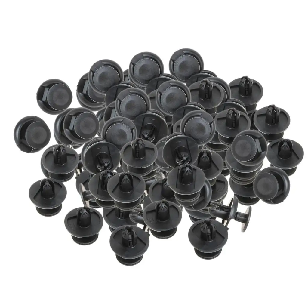 100 Pieces Car Automotive Push Pin Rivet Clip Moulding