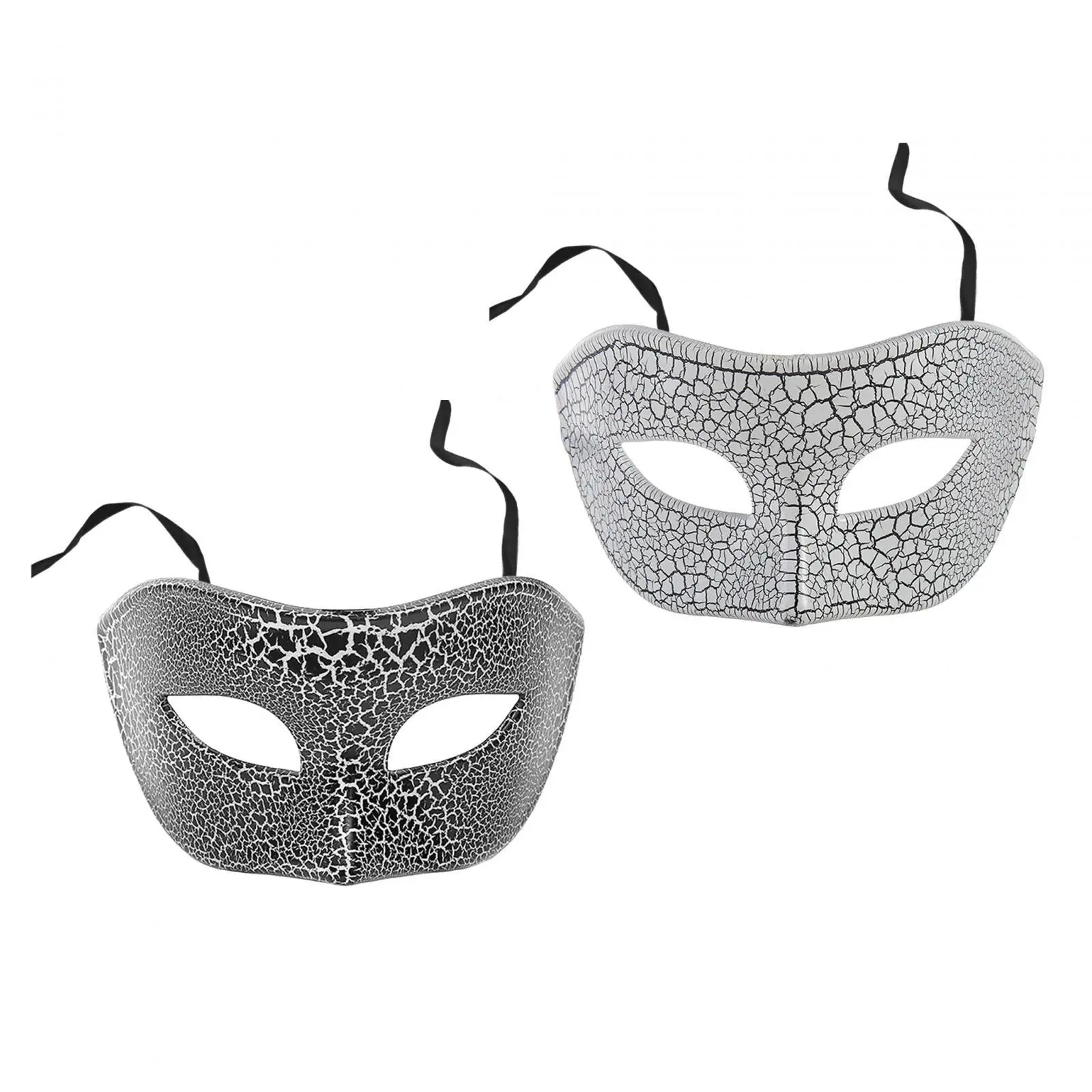 Masquerade Mask Costume Accessories Halloween Decor Party Supplies Mardi Gras Stage Performance Show Carnival Half Face Mask